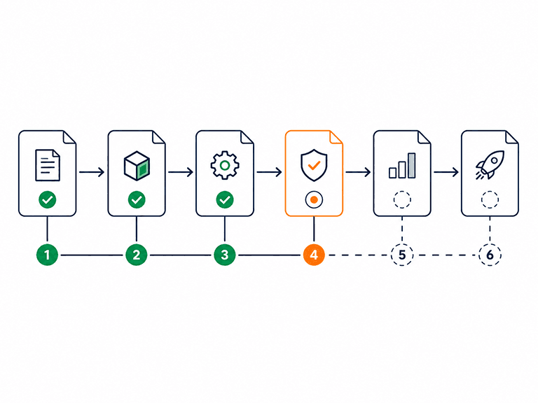 An explicit ordered sequence of documents that helps individuals and lean teams work with structure and discipline